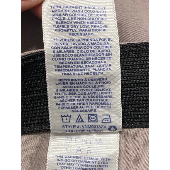 Curve Appeal 10/30 Gray Slim Tapered Jeans Stretch Denim Mid Rise Neutral Basic - Picture 10 of 12